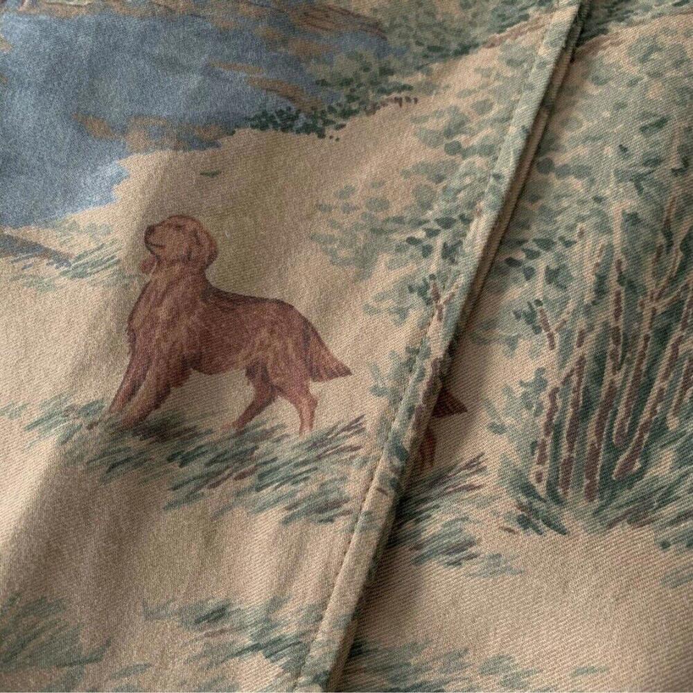 Vintage Womens Polo Ralph Lauren Skirt Western Dog Country Style - Size 12 - Picture 15 of 16